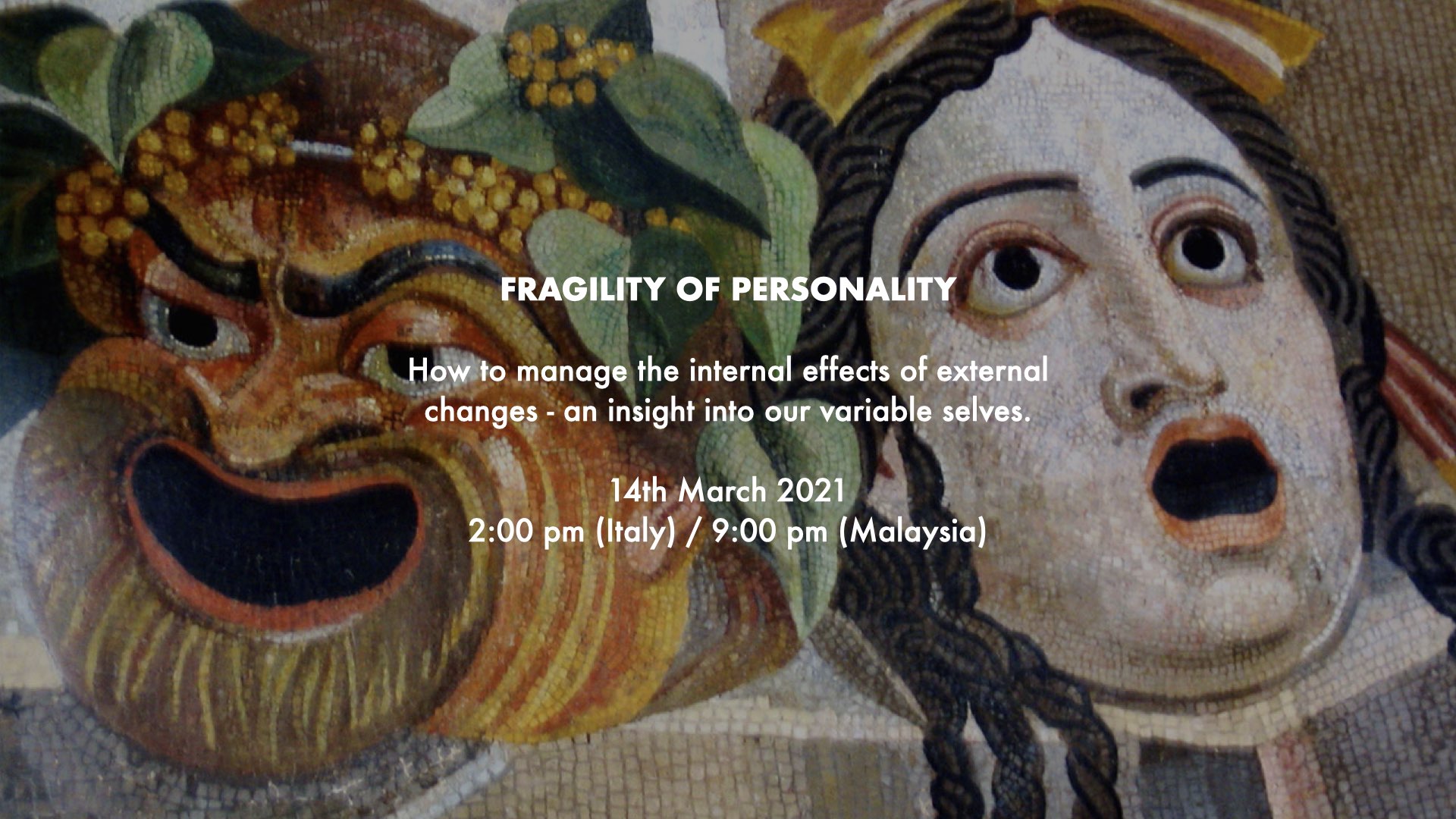 FRAGILITY OF PERSONALITY - A Students' Diary #2